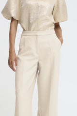 Denoa 20818352 Trousers Oatmeal
