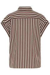 Evino 20818932 Blouse French Roast Stripe