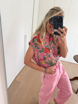 Lucas Blouse Red