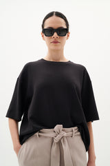 Pannie 30109225 Tshirt Black