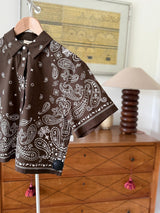 Luz S26C07218 Blouse Choco