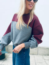 22614 Sweater Luna Bordeau