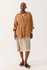 Yerina 80562 Blouse Caramel