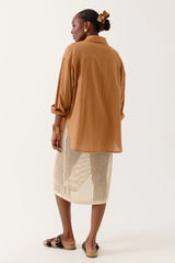 Yerina 80562 Blouse Caramel