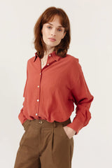 Yerina 80562 Blouse Terracotta