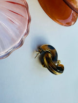 b539st25575 earring brown