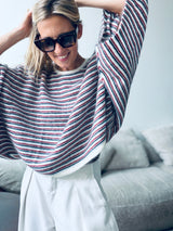 Marceau 26AH027_2 Pull Red Stripes