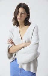 Damsville DAM19F Cardigan Gris Chine