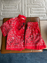 Luz S26C07218 Blouse Red