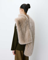 Amina scarf beige