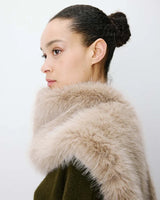 Amina scarf beige