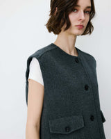 adagio vest grey
