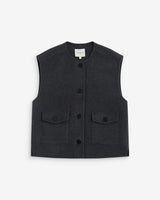 adagio vest grey