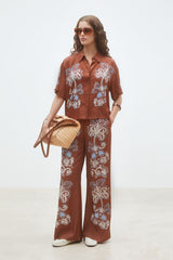 Joan S26C04093 Trousers Choco