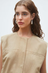 Dan S26C10123 Jacket Camel