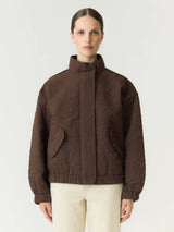 Yasfipura 26037925 jacket brown